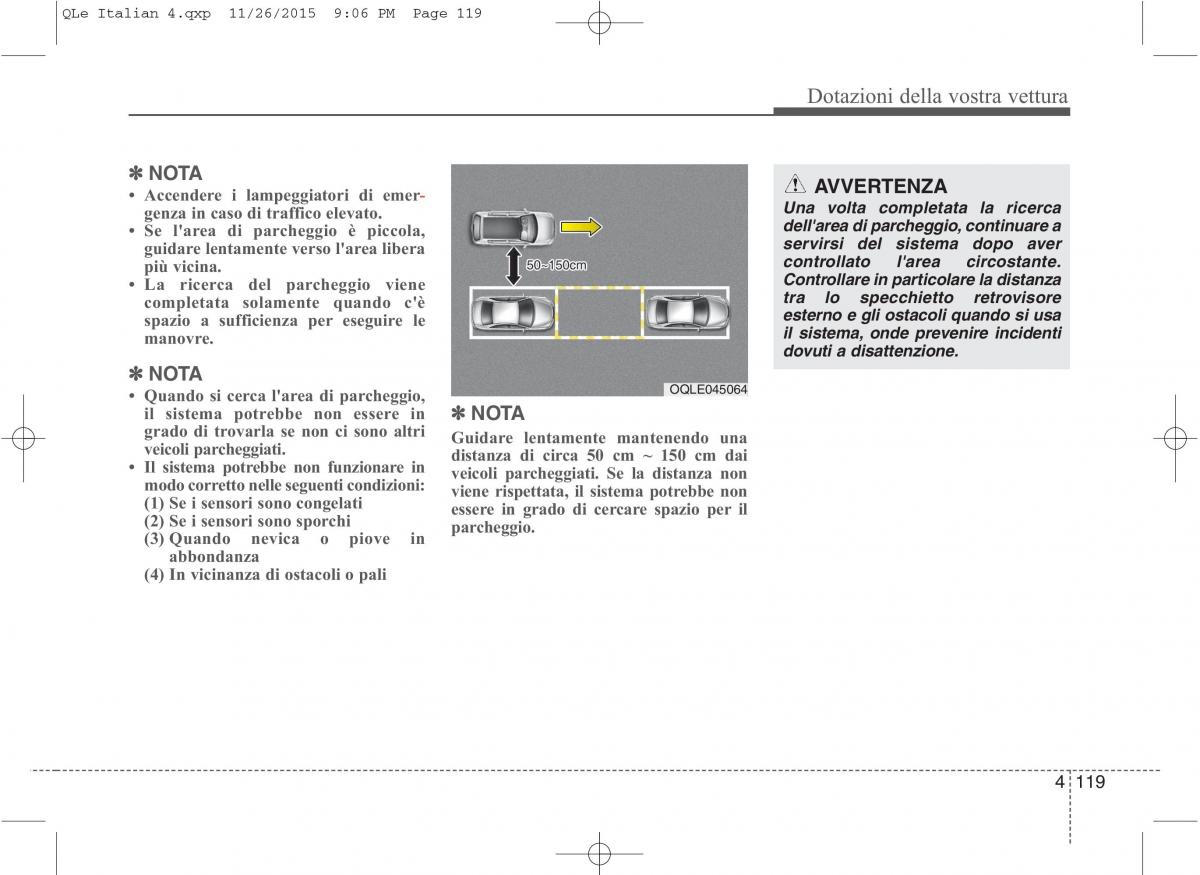 KIA Sportage IV manuale del proprietario / page 210