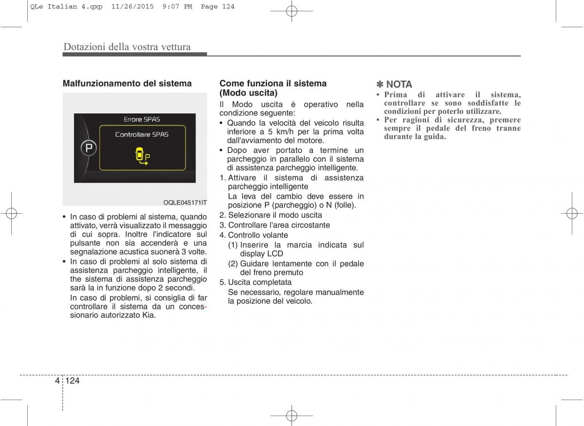 KIA Sportage IV manuale del proprietario / page 215