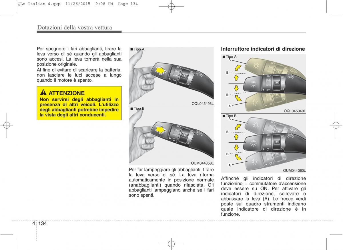 KIA Sportage IV manuale del proprietario / page 225