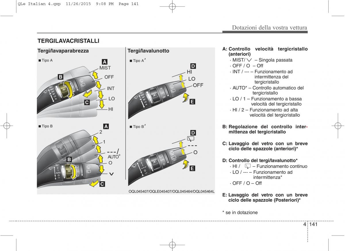 KIA Sportage IV manuale del proprietario / page 232