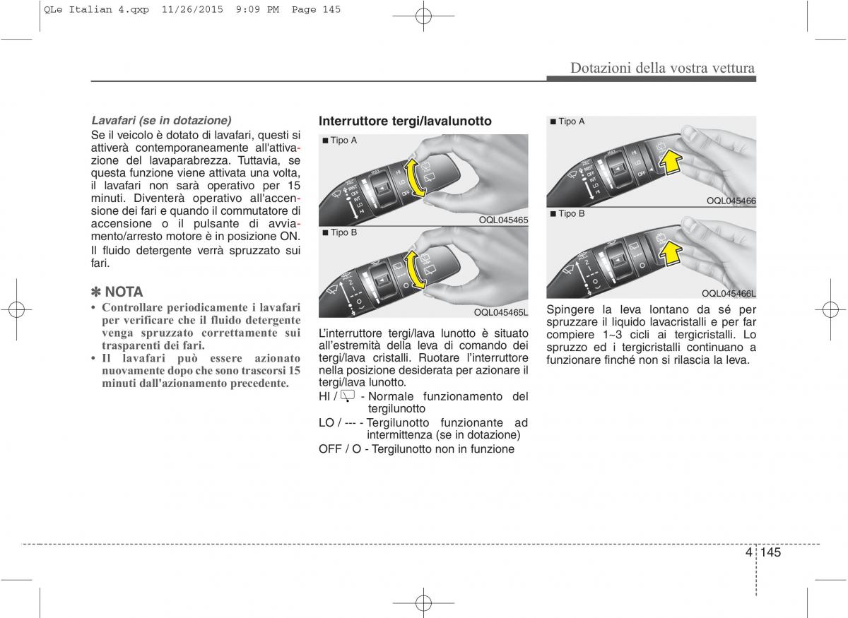 KIA Sportage IV manuale del proprietario / page 236