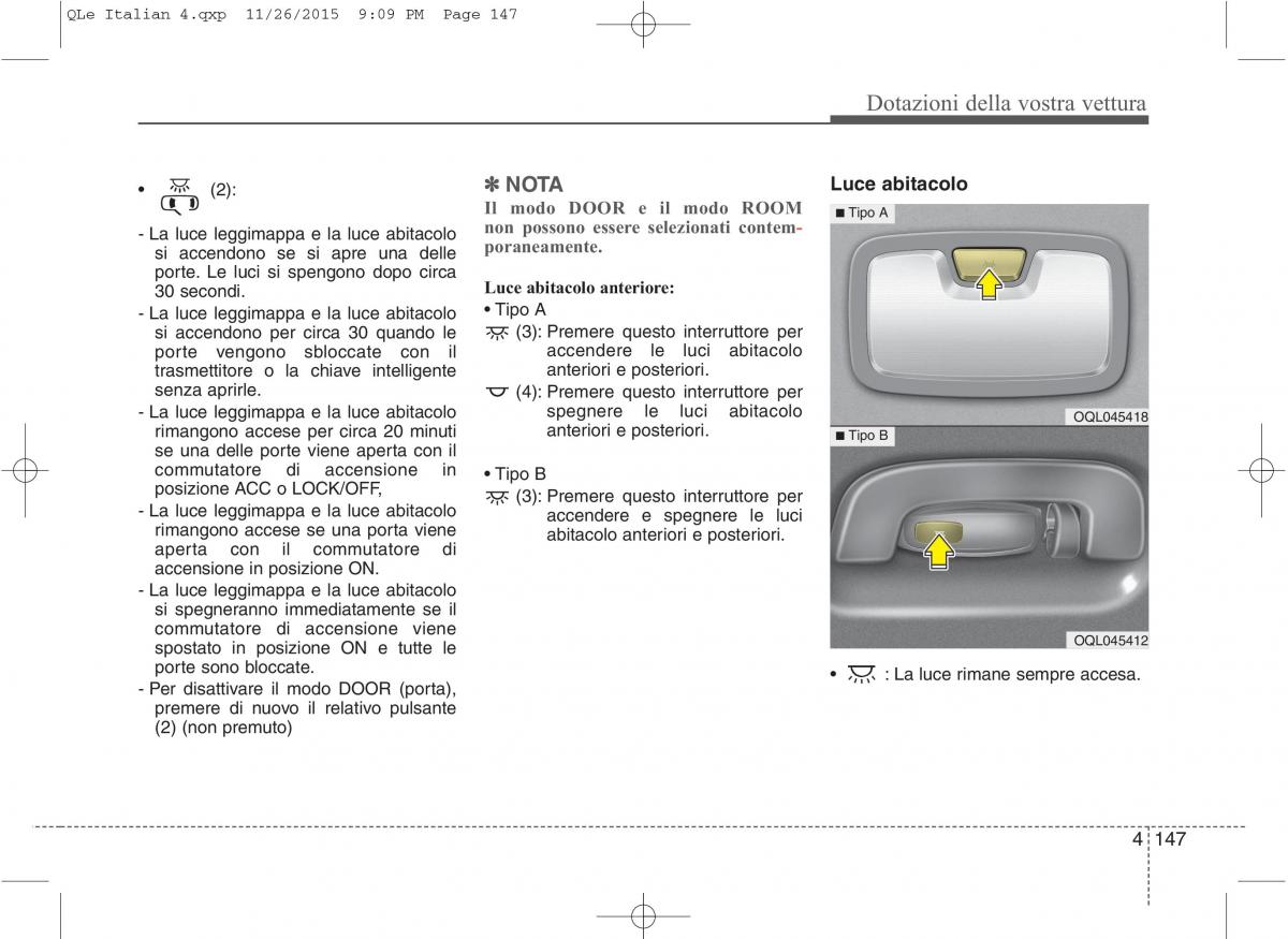 KIA Sportage IV manuale del proprietario / page 238