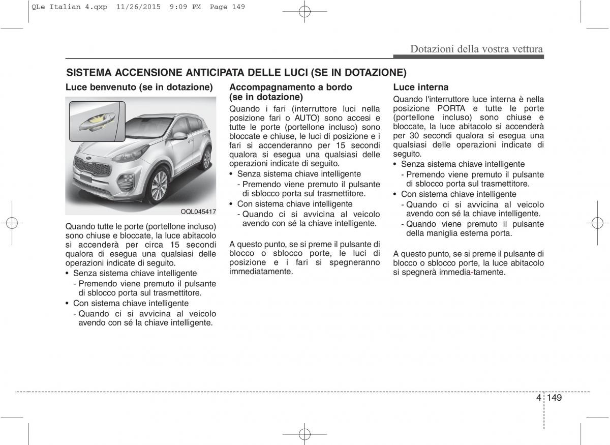 KIA Sportage IV manuale del proprietario / page 240