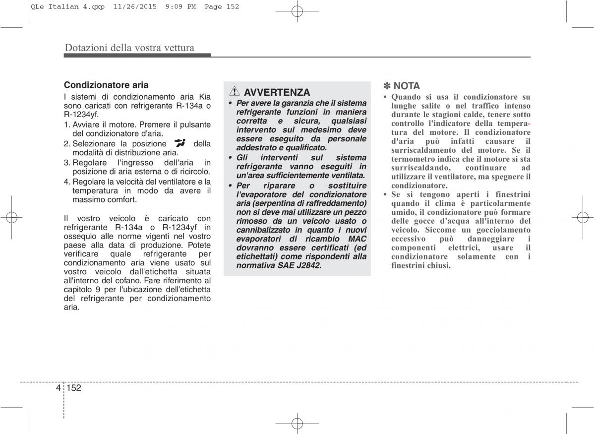 KIA Sportage IV manuale del proprietario / page 243