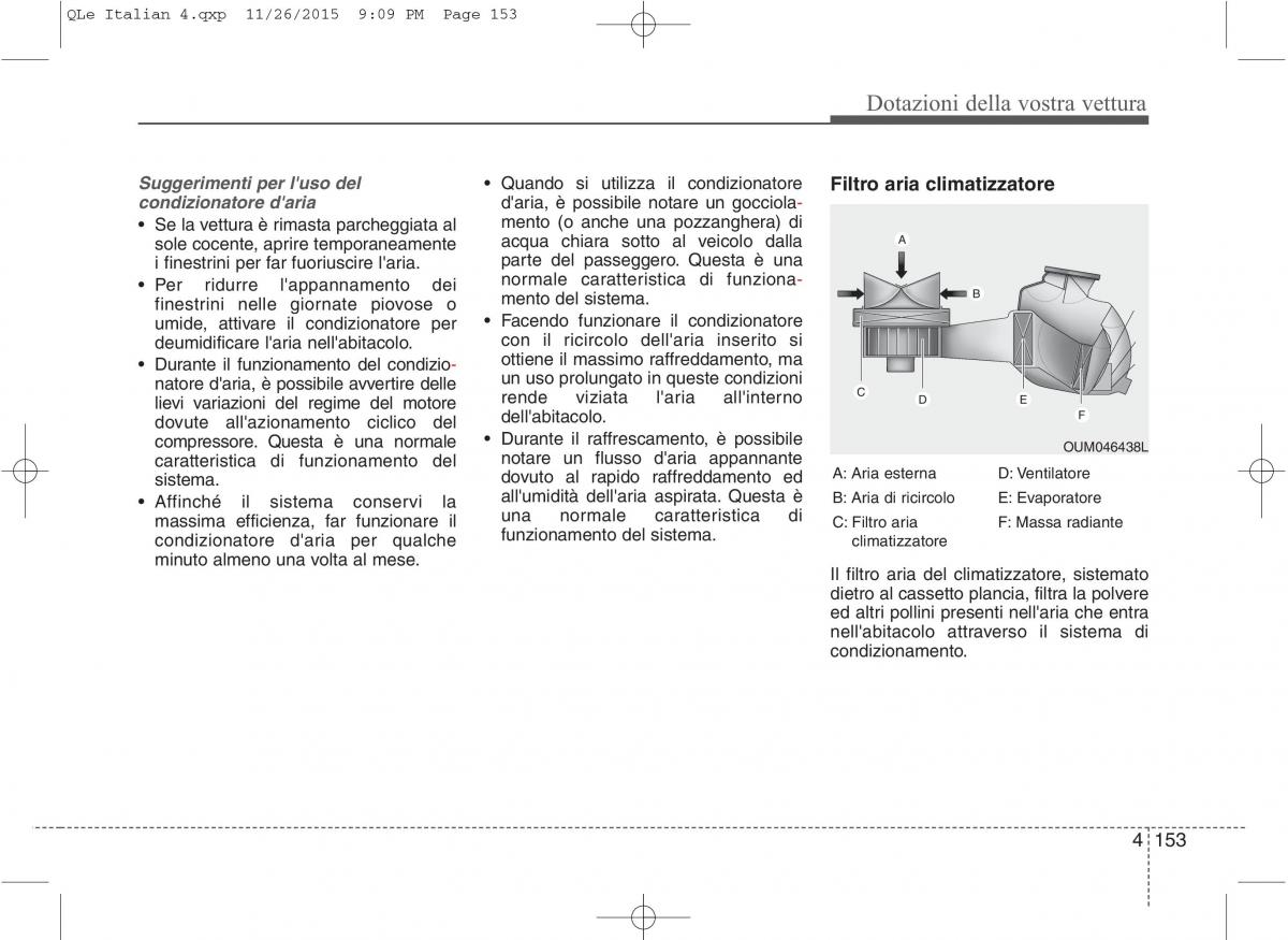 KIA Sportage IV manuale del proprietario / page 244