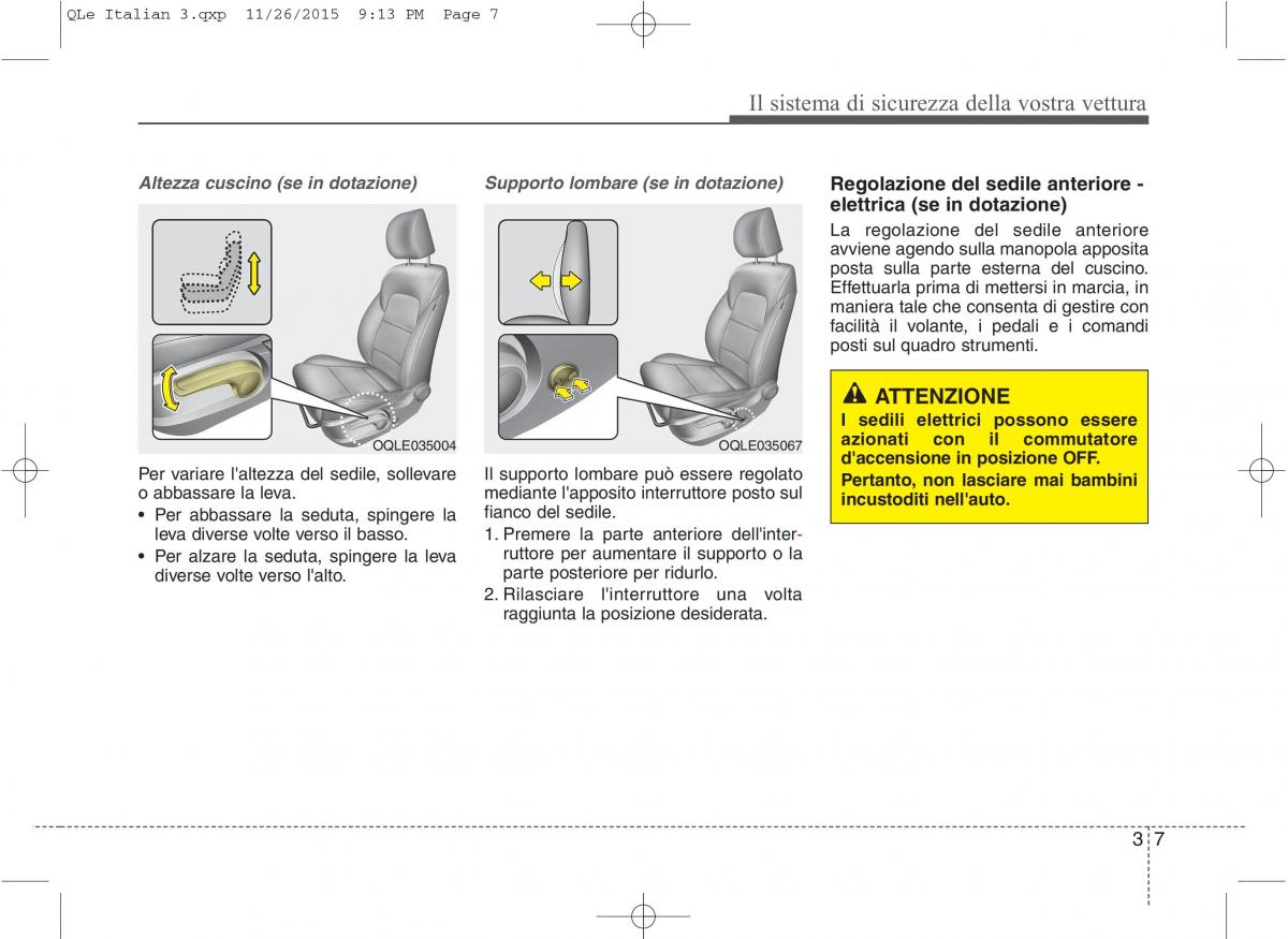 KIA Sportage IV manuale del proprietario / page 25