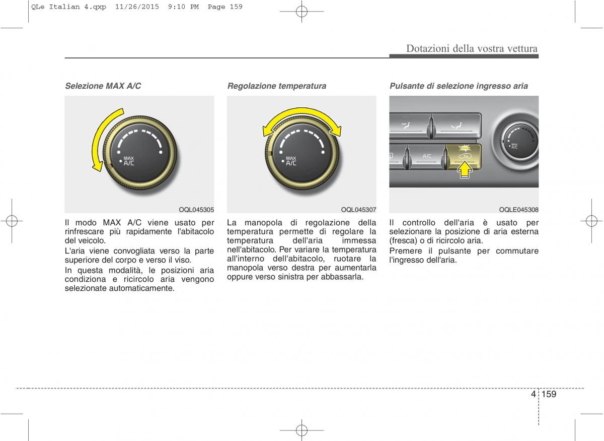 KIA Sportage IV manuale del proprietario / page 250