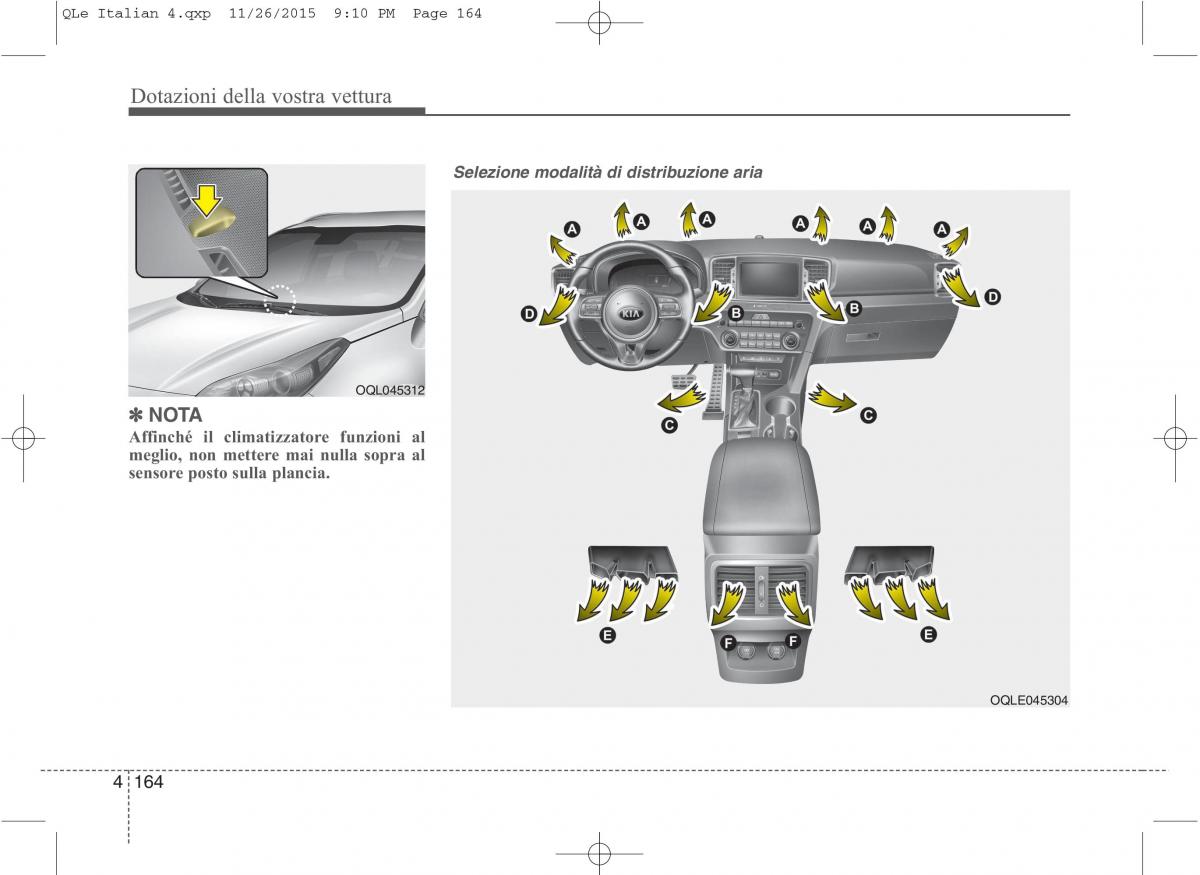 KIA Sportage IV manuale del proprietario / page 255