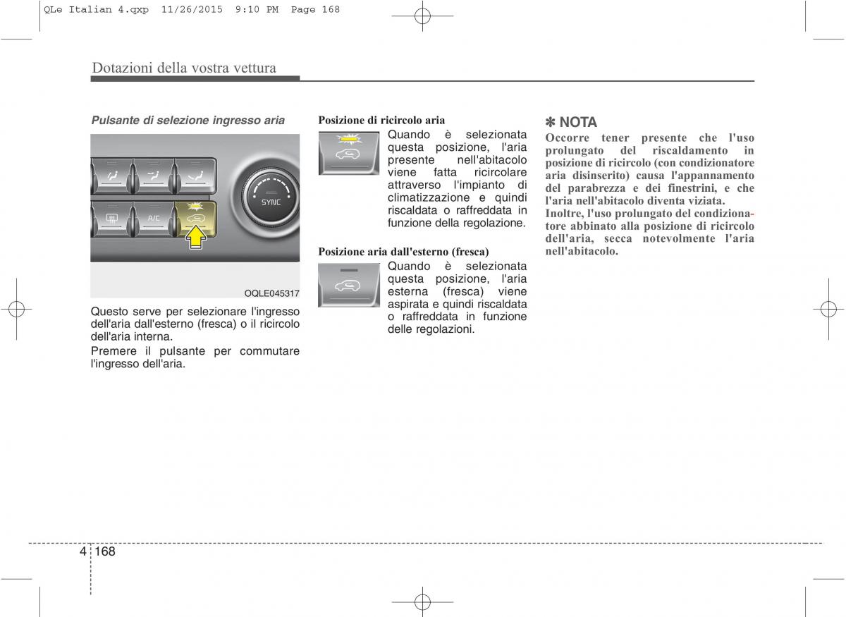 KIA Sportage IV manuale del proprietario / page 259