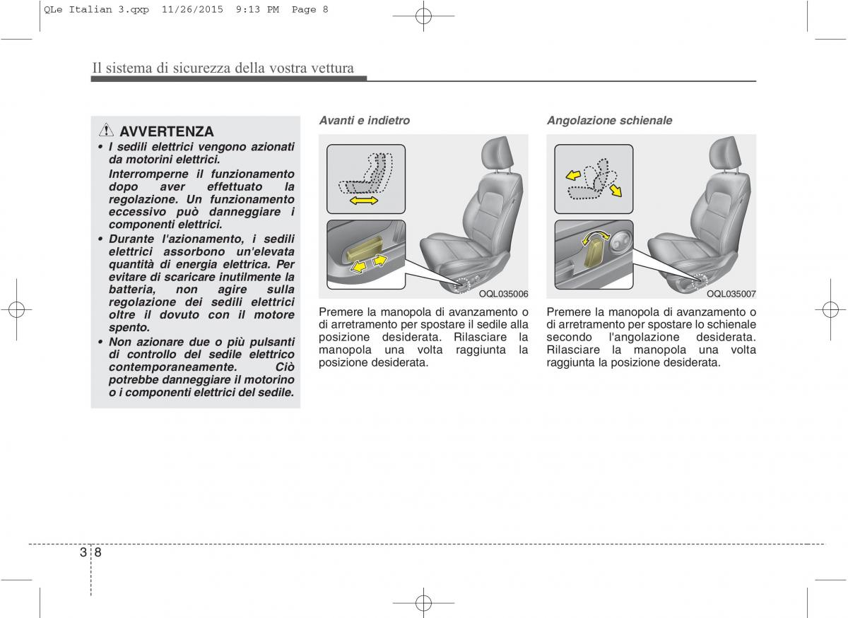 KIA Sportage IV manuale del proprietario / page 26