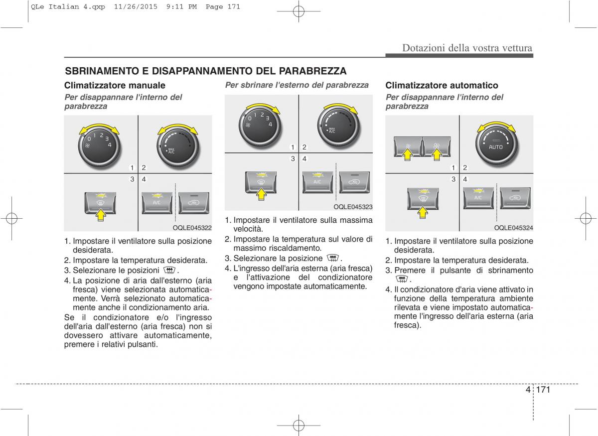 KIA Sportage IV manuale del proprietario / page 262