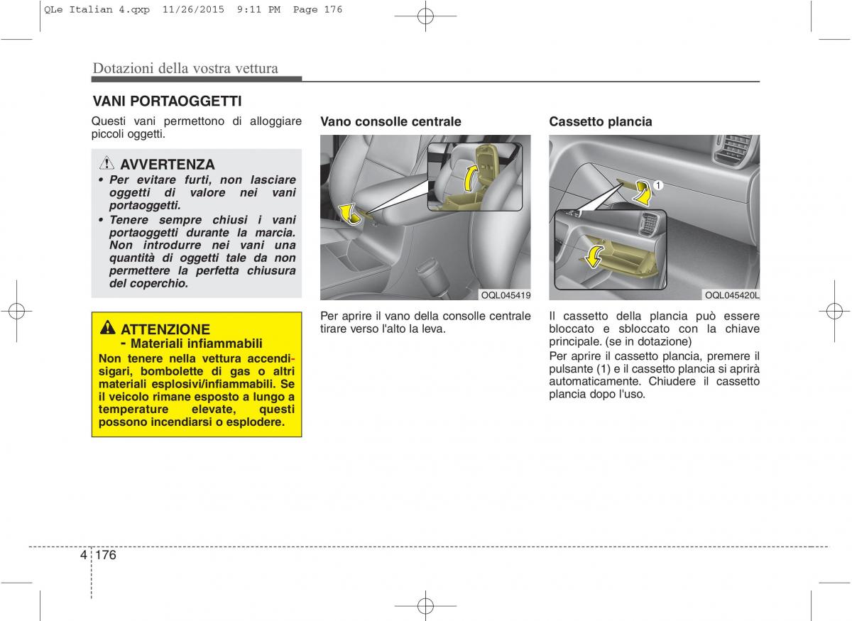 KIA Sportage IV manuale del proprietario / page 267