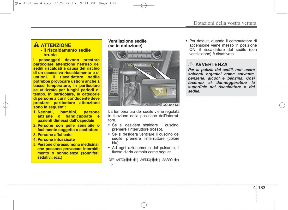 KIA Sportage IV manuale del proprietario / page 274