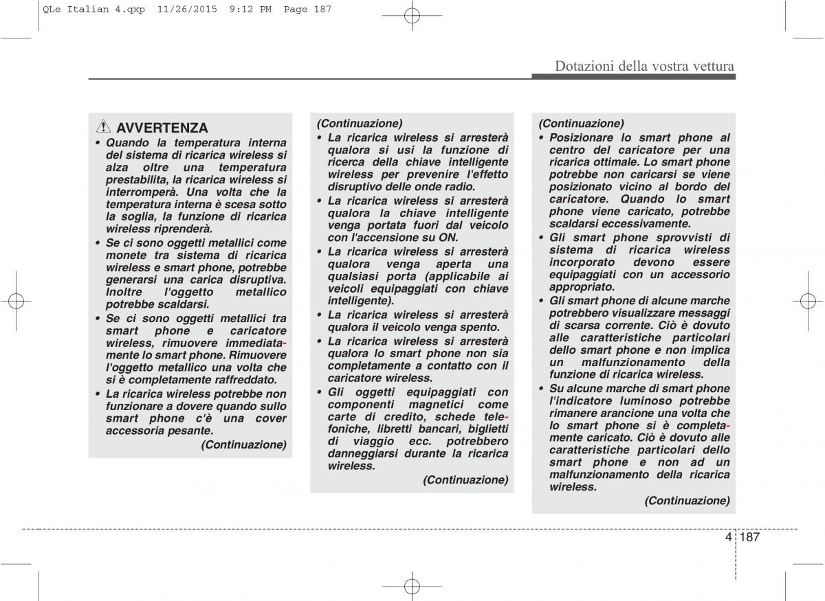 KIA Sportage IV manuale del proprietario / page 278