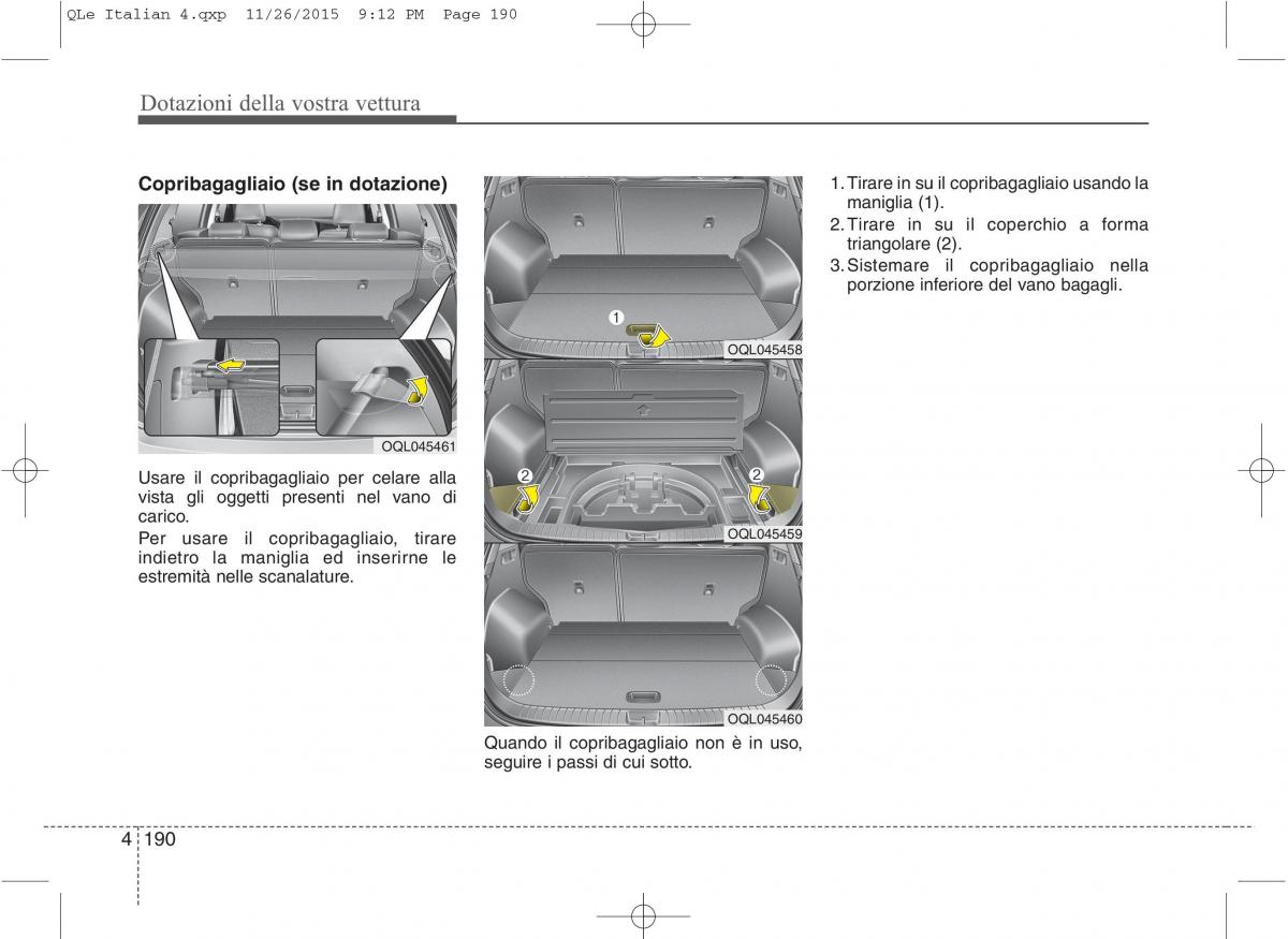 KIA Sportage IV manuale del proprietario / page 281