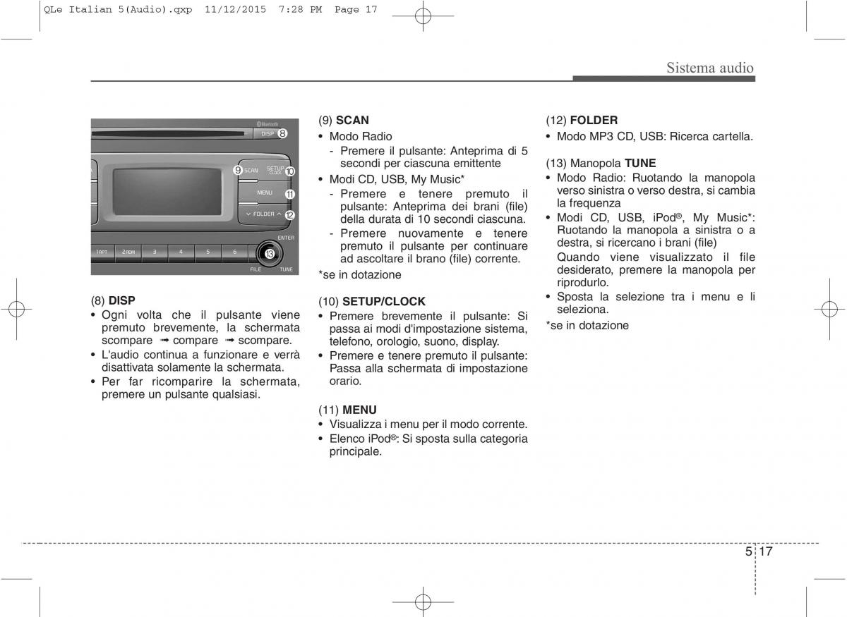 KIA Sportage IV manuale del proprietario / page 301