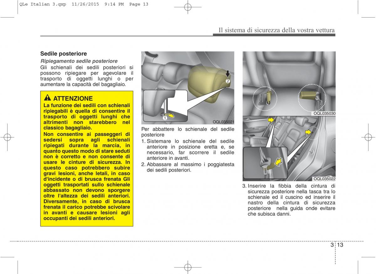 KIA Sportage IV manuale del proprietario / page 31