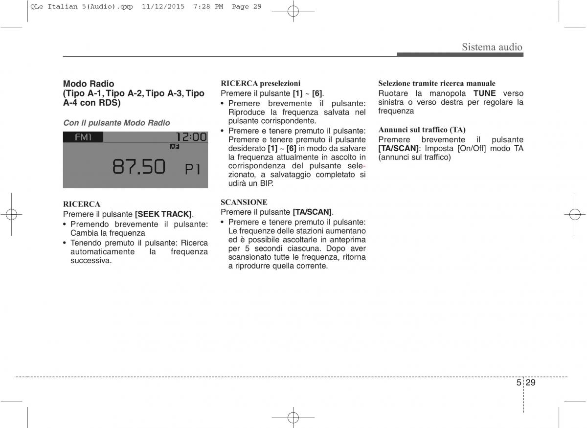 KIA Sportage IV manuale del proprietario / page 313