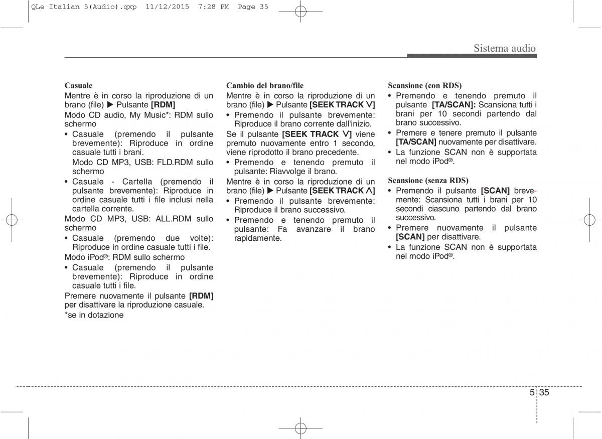 KIA Sportage IV manuale del proprietario / page 319