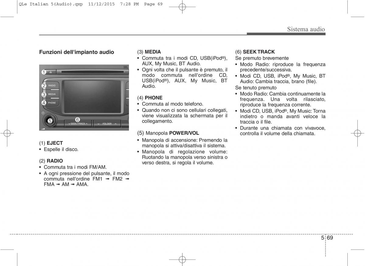 KIA Sportage IV manuale del proprietario / page 353