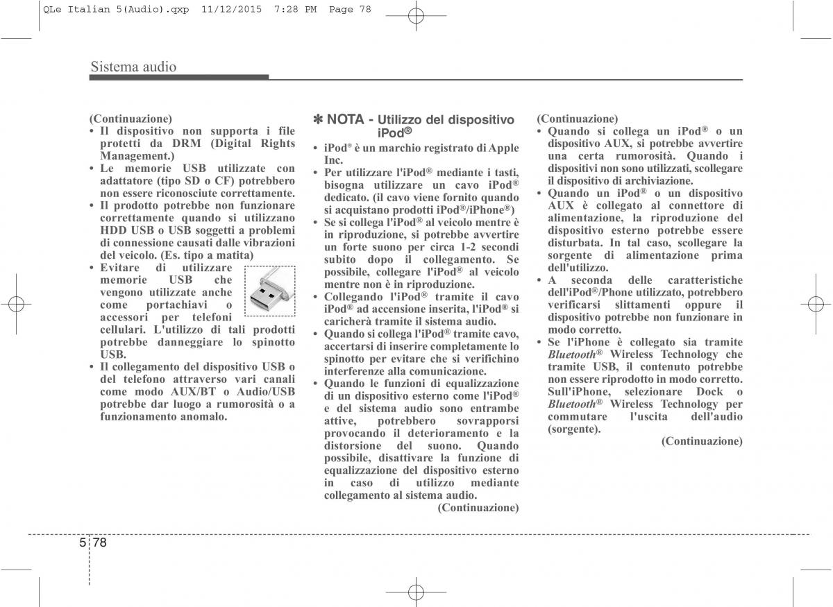 KIA Sportage IV manuale del proprietario / page 362