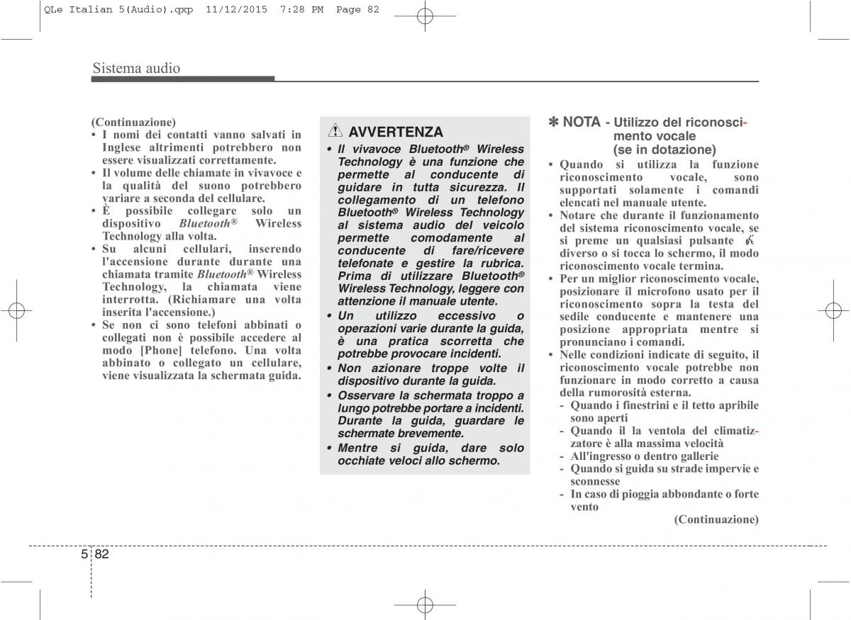 KIA Sportage IV manuale del proprietario / page 366