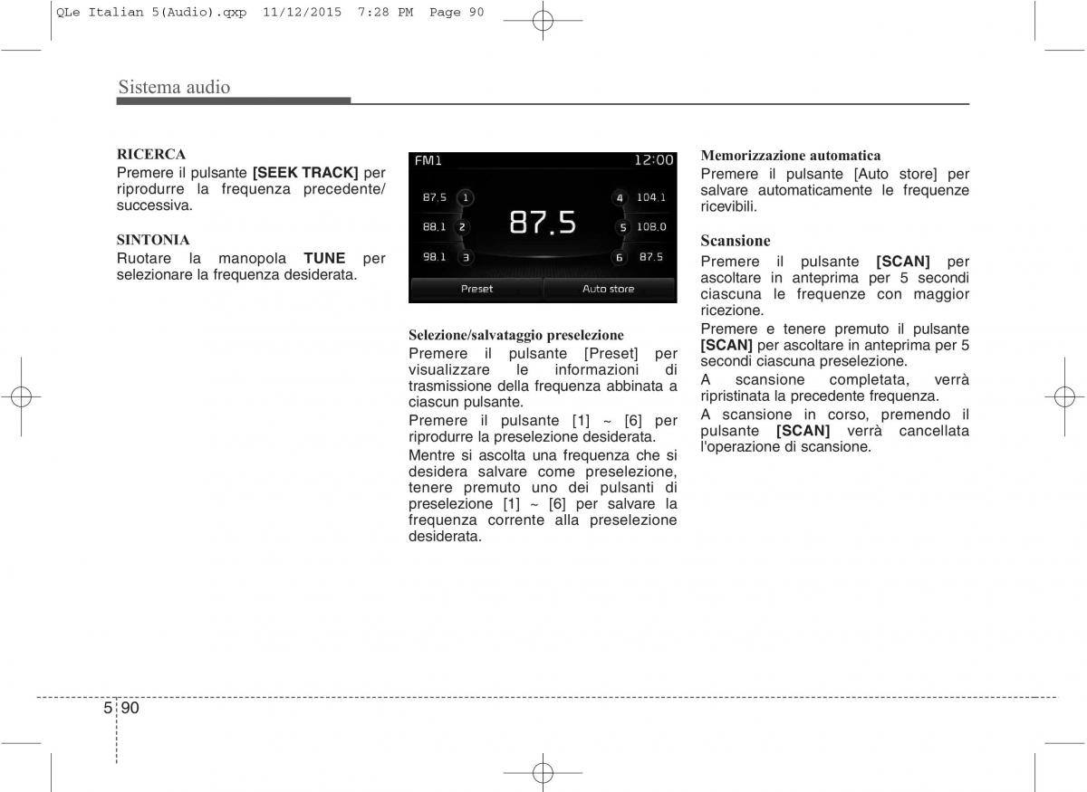 KIA Sportage IV manuale del proprietario / page 374