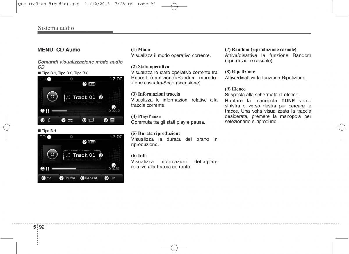 KIA Sportage IV manuale del proprietario / page 376