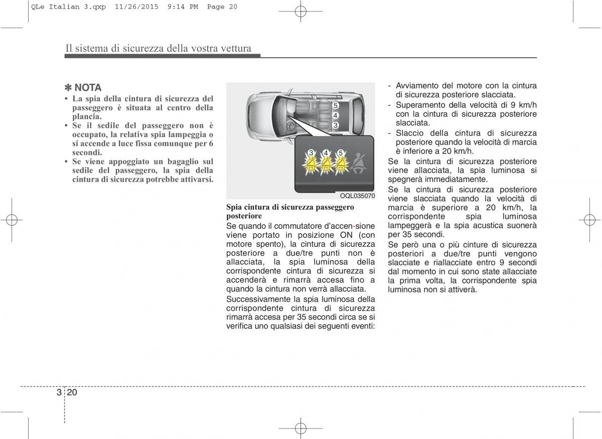 KIA Sportage IV manuale del proprietario / page 38