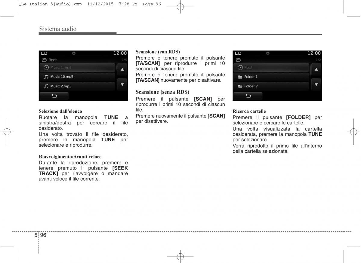 KIA Sportage IV manuale del proprietario / page 380