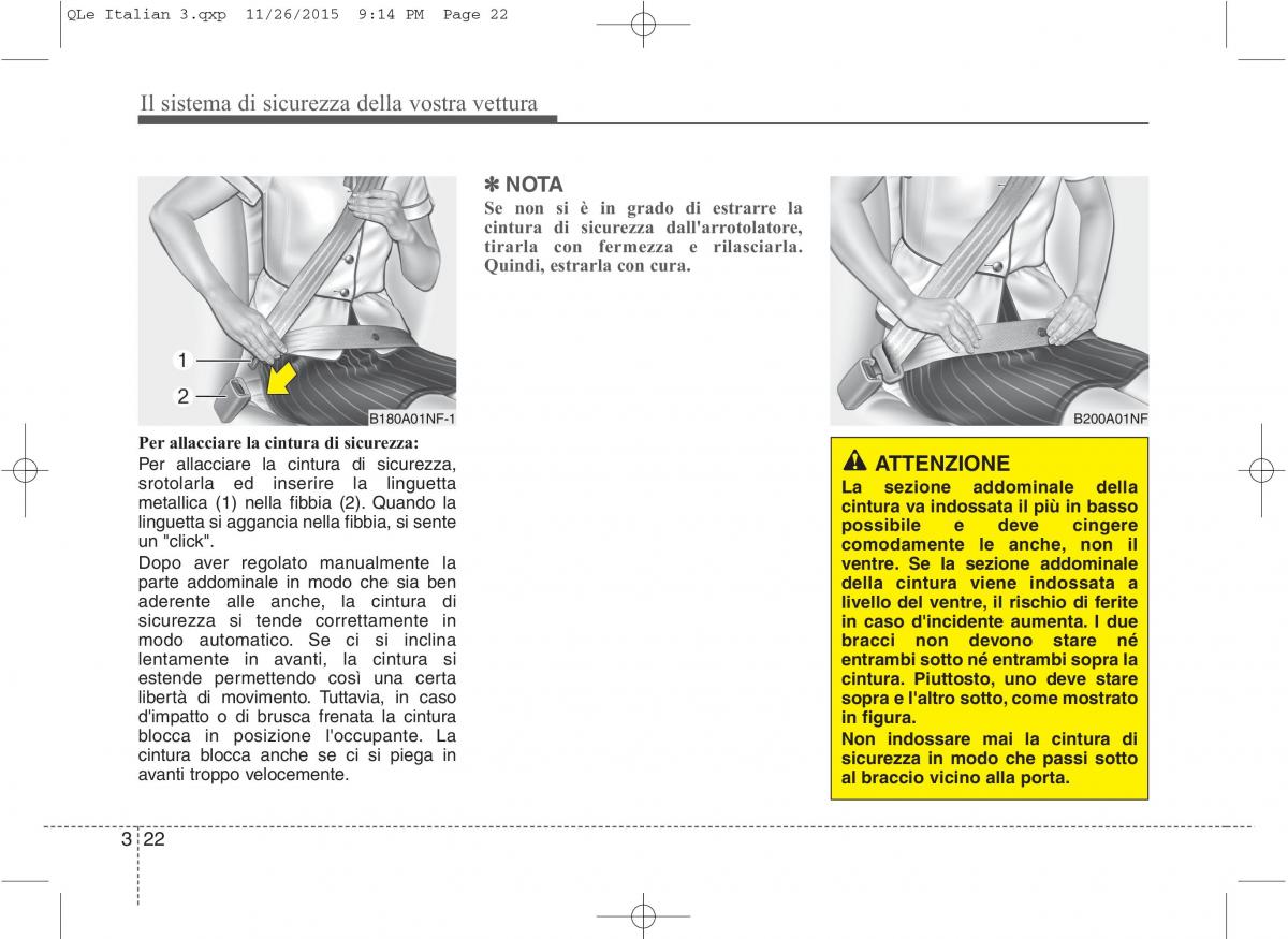 KIA Sportage IV manuale del proprietario / page 40