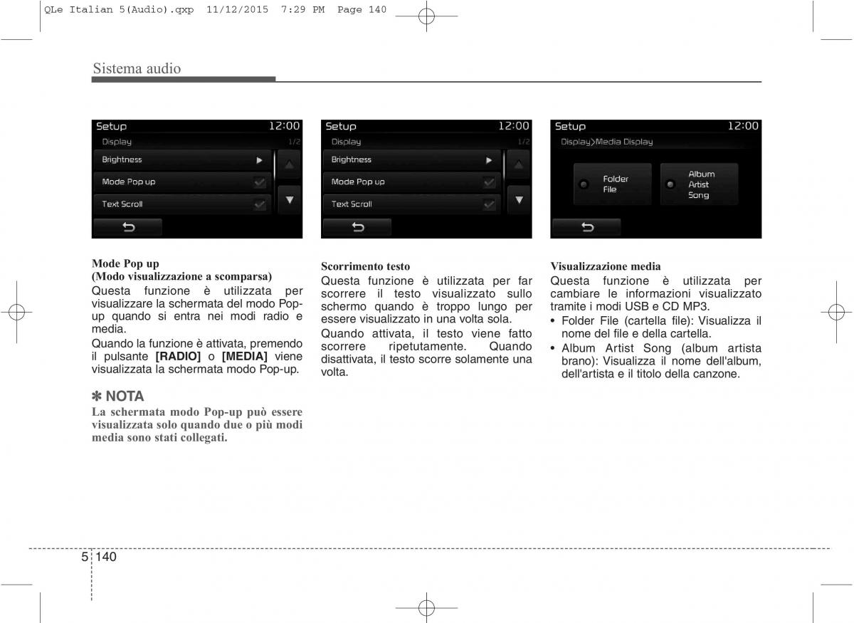 KIA Sportage IV manuale del proprietario / page 424