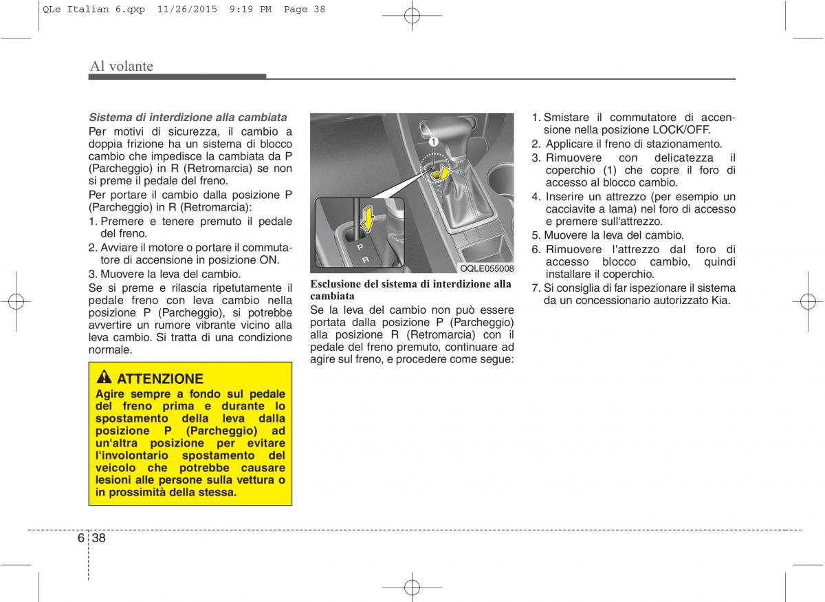 KIA Sportage IV manuale del proprietario / page 476