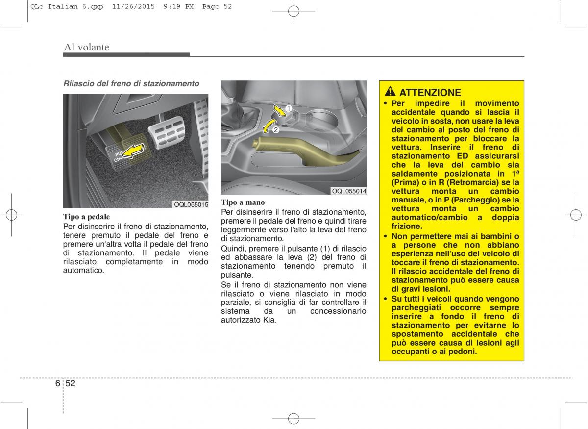 KIA Sportage IV manuale del proprietario / page 490