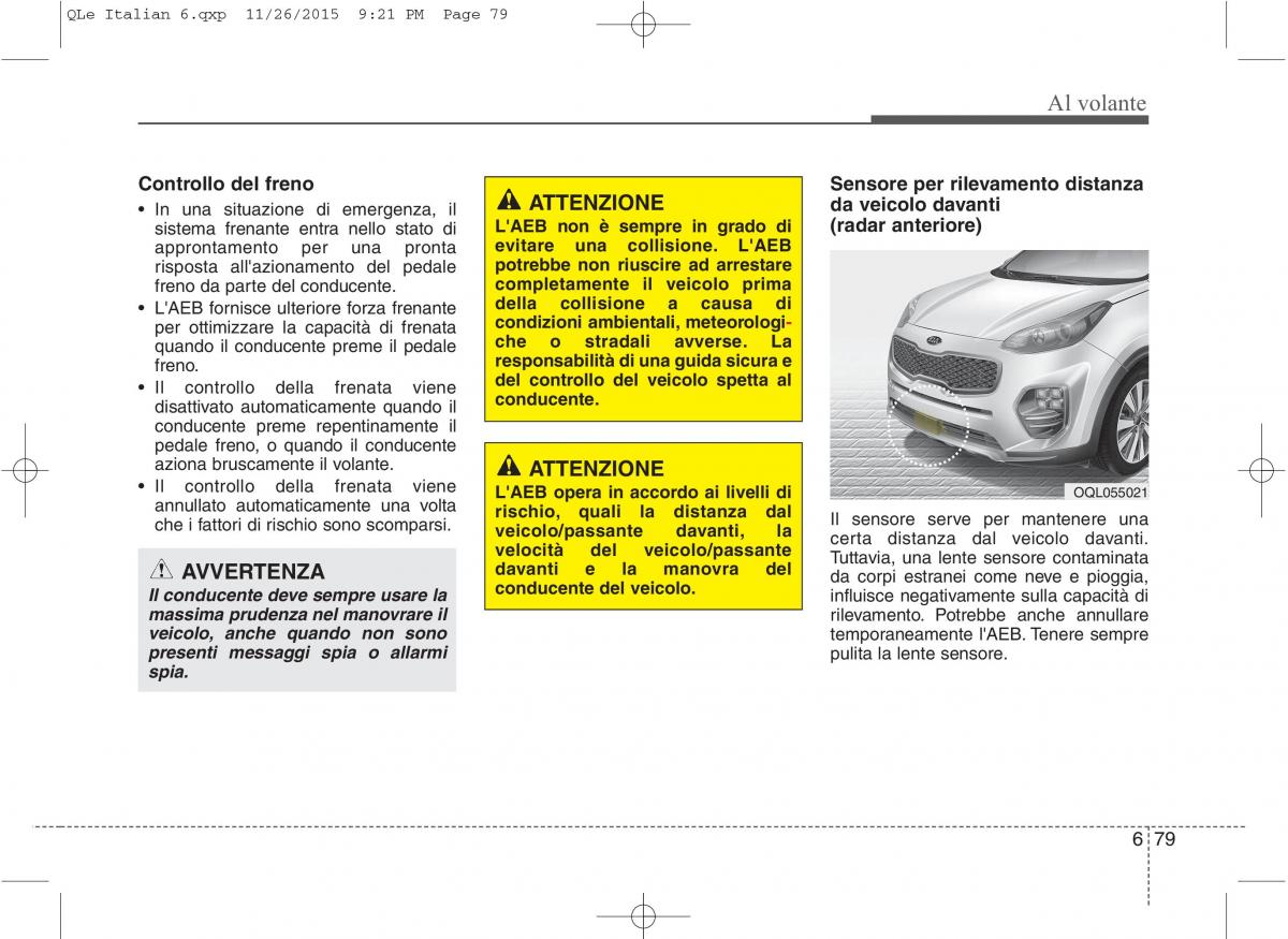 KIA Sportage IV manuale del proprietario / page 517