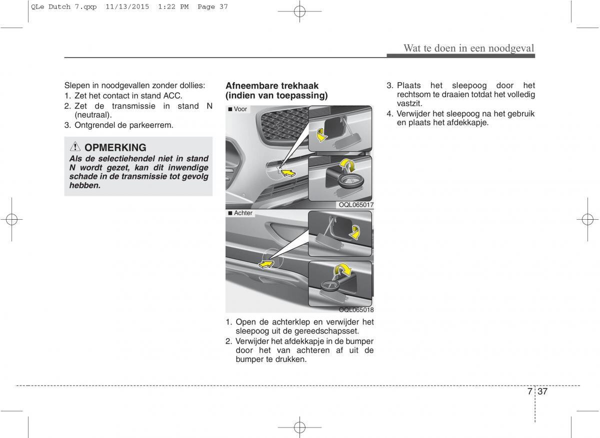 KIA Sportage IV handleiding / page 629