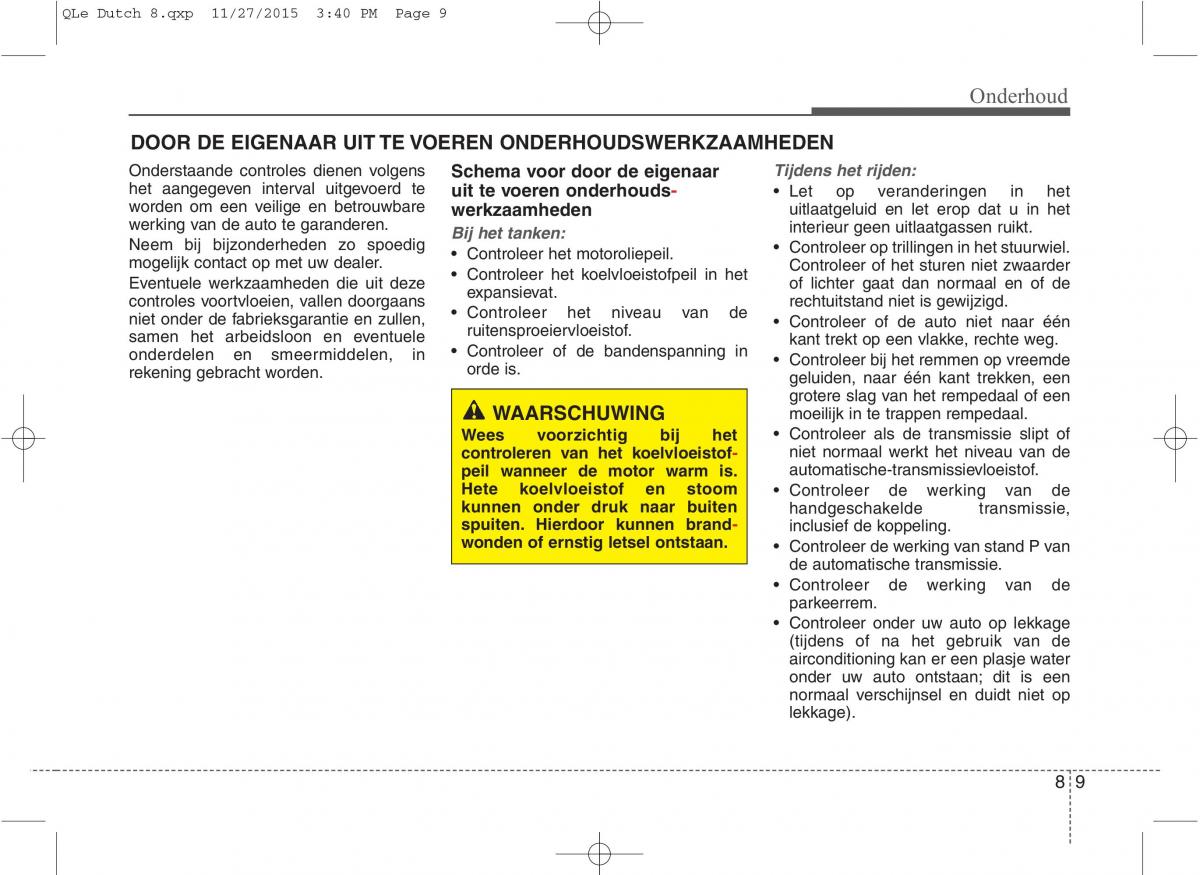 KIA Sportage IV handleiding / page 641