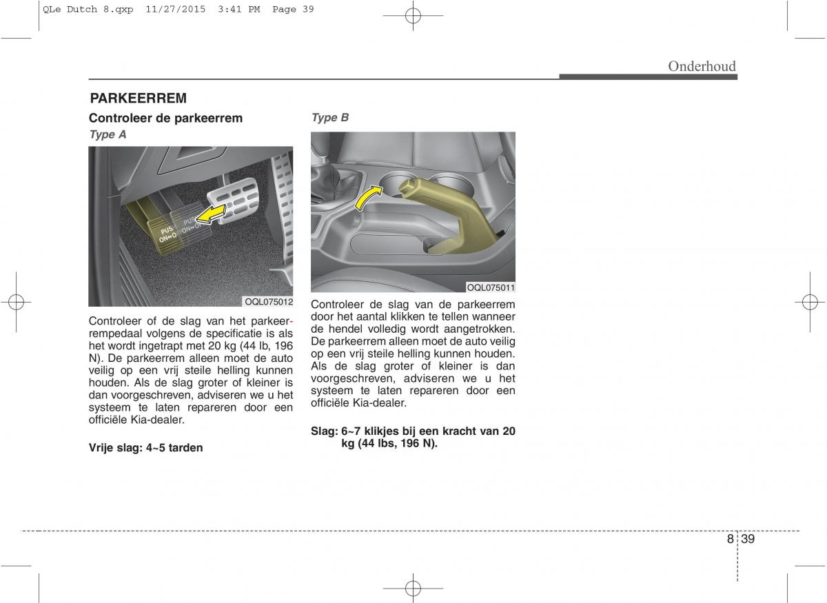 KIA Sportage IV handleiding / page 671