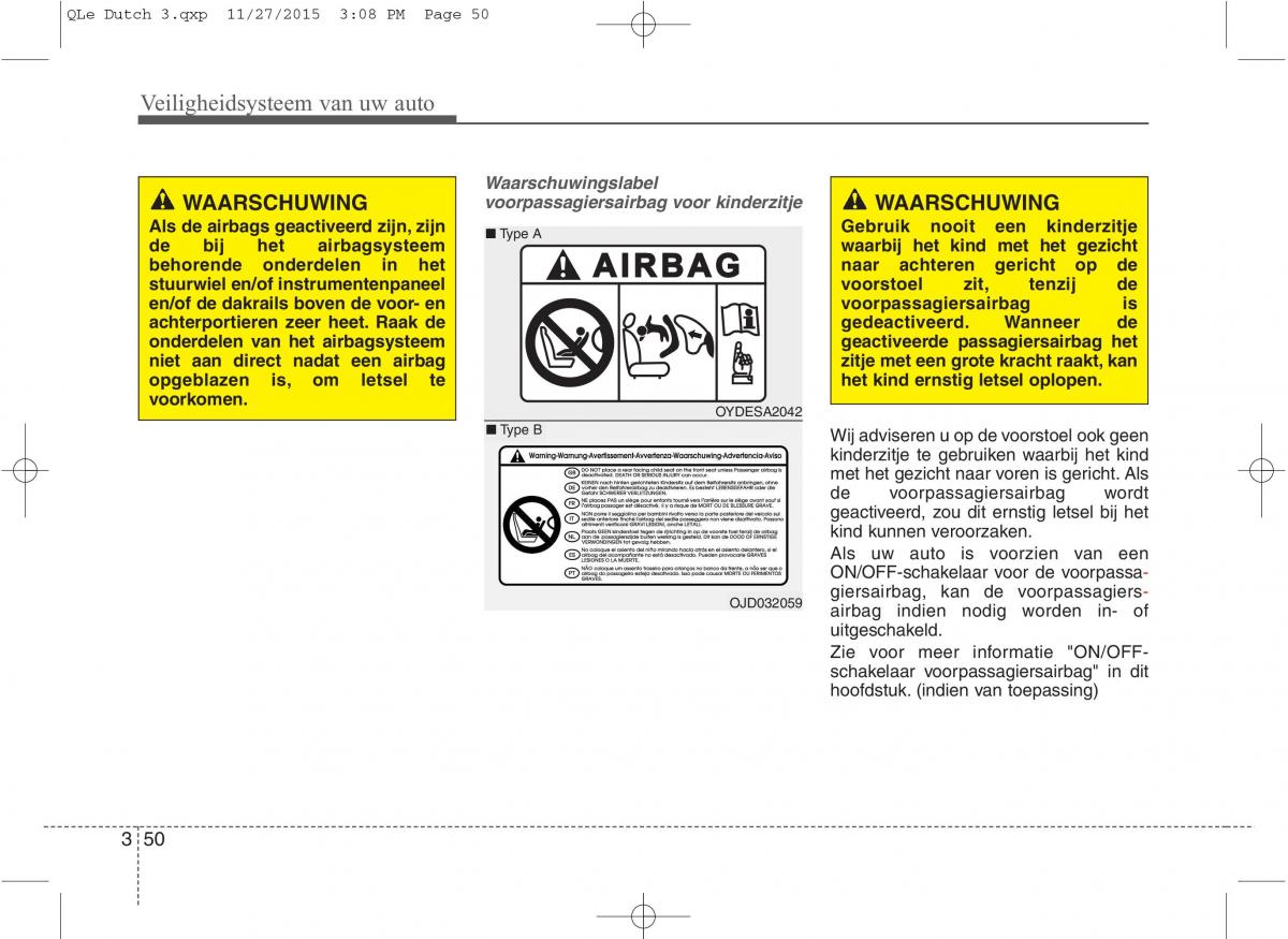 KIA Sportage IV handleiding / page 68