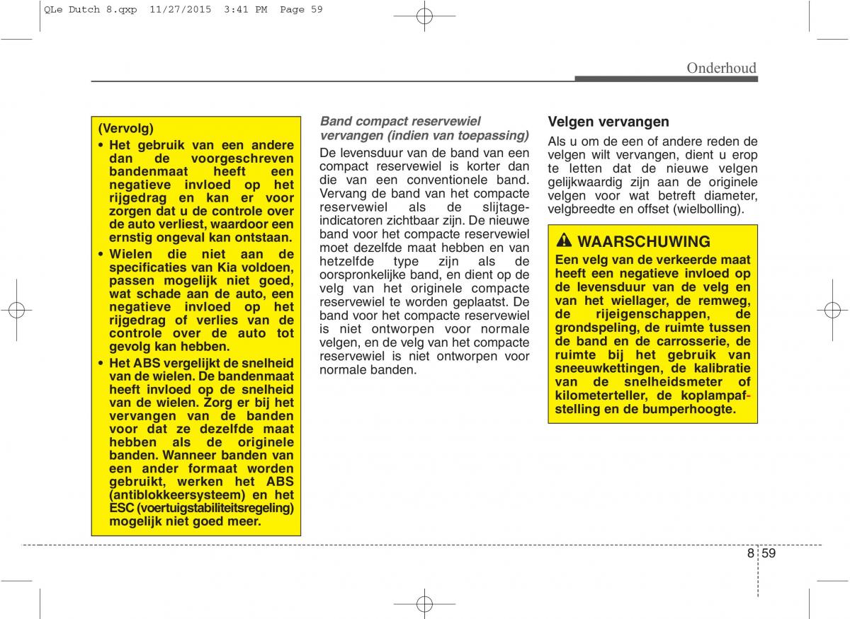 KIA Sportage IV handleiding / page 691