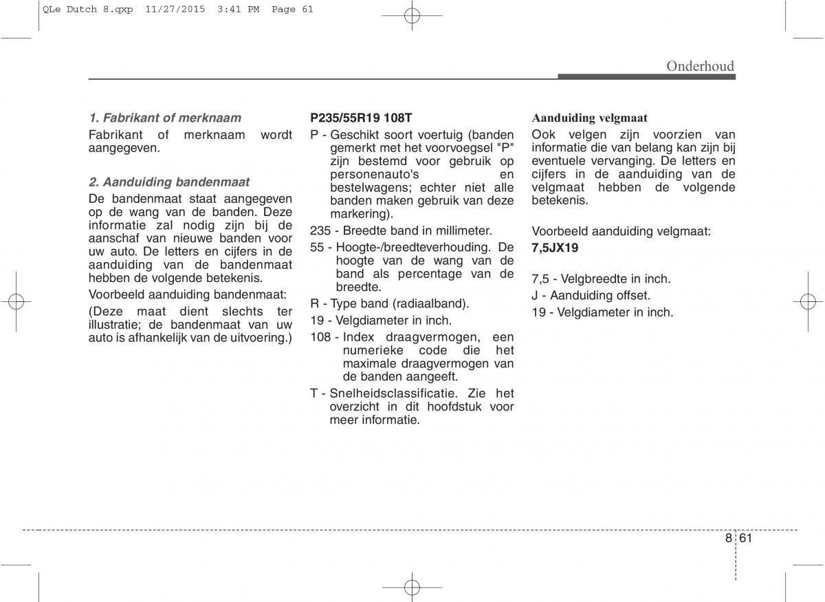 KIA Sportage IV handleiding / page 693