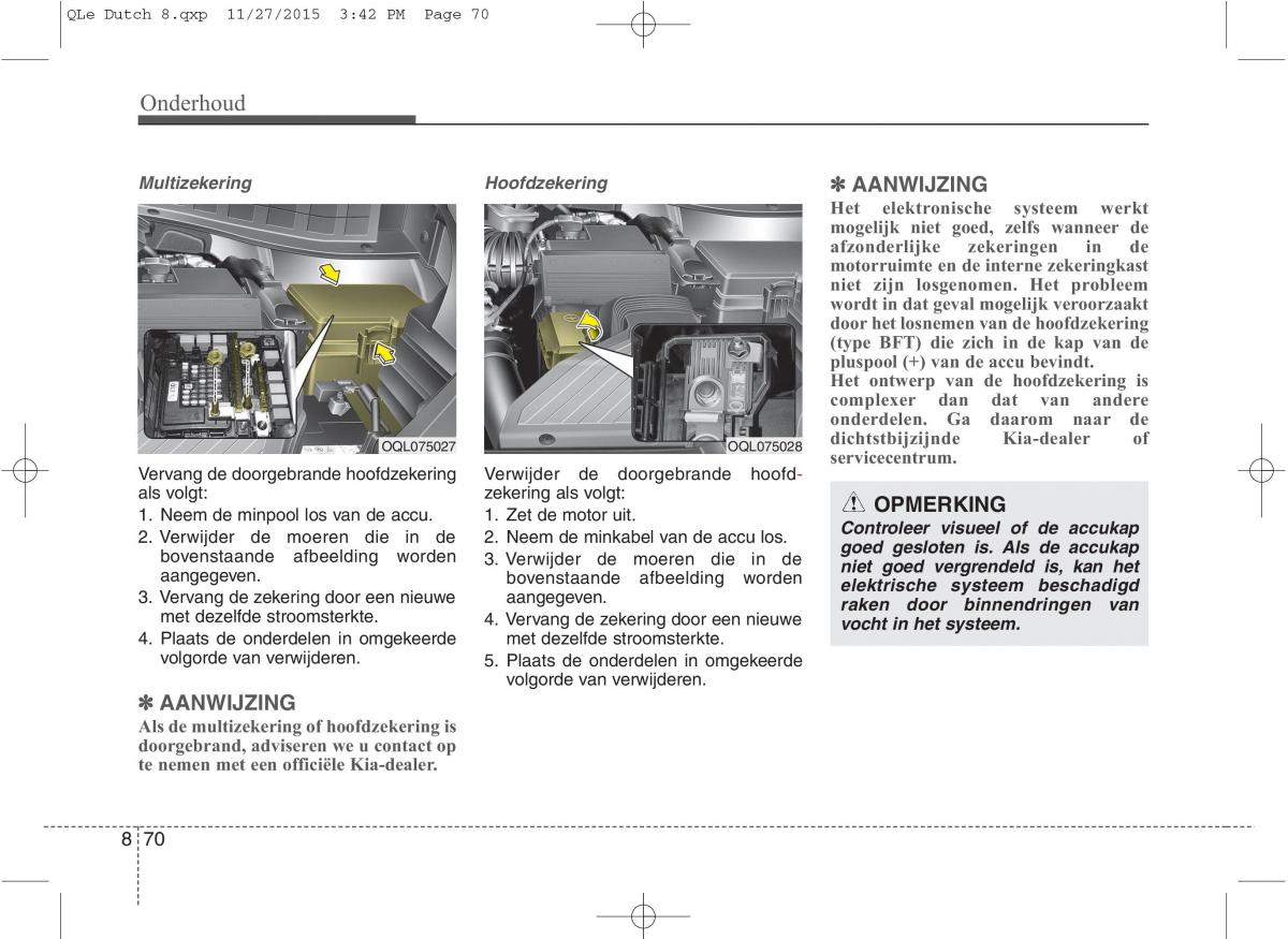 KIA Sportage IV handleiding / page 702