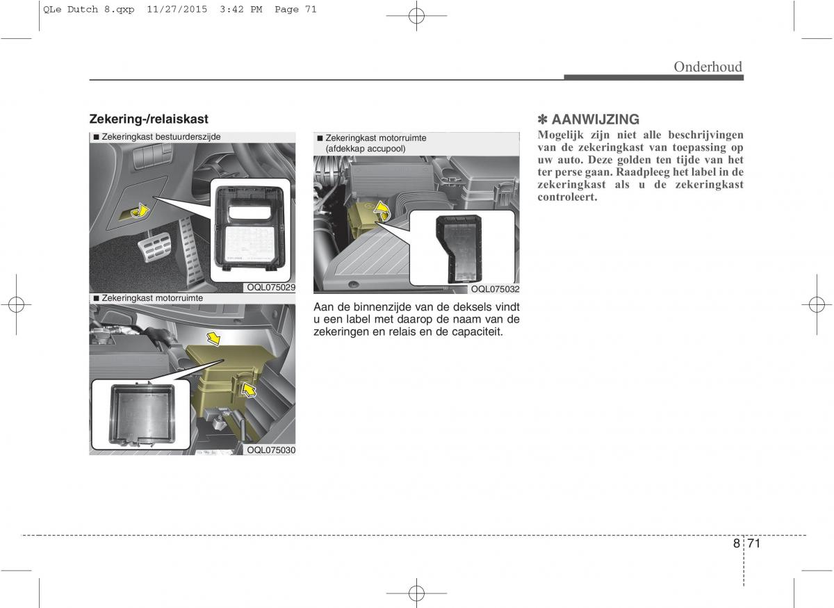 KIA Sportage IV handleiding / page 703