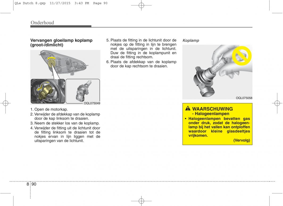 KIA Sportage IV handleiding / page 722