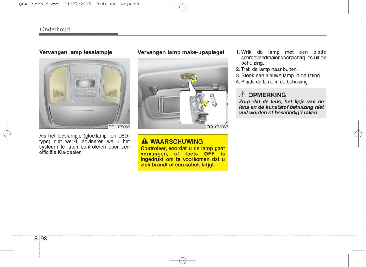 KIA Sportage IV handleiding / page 730