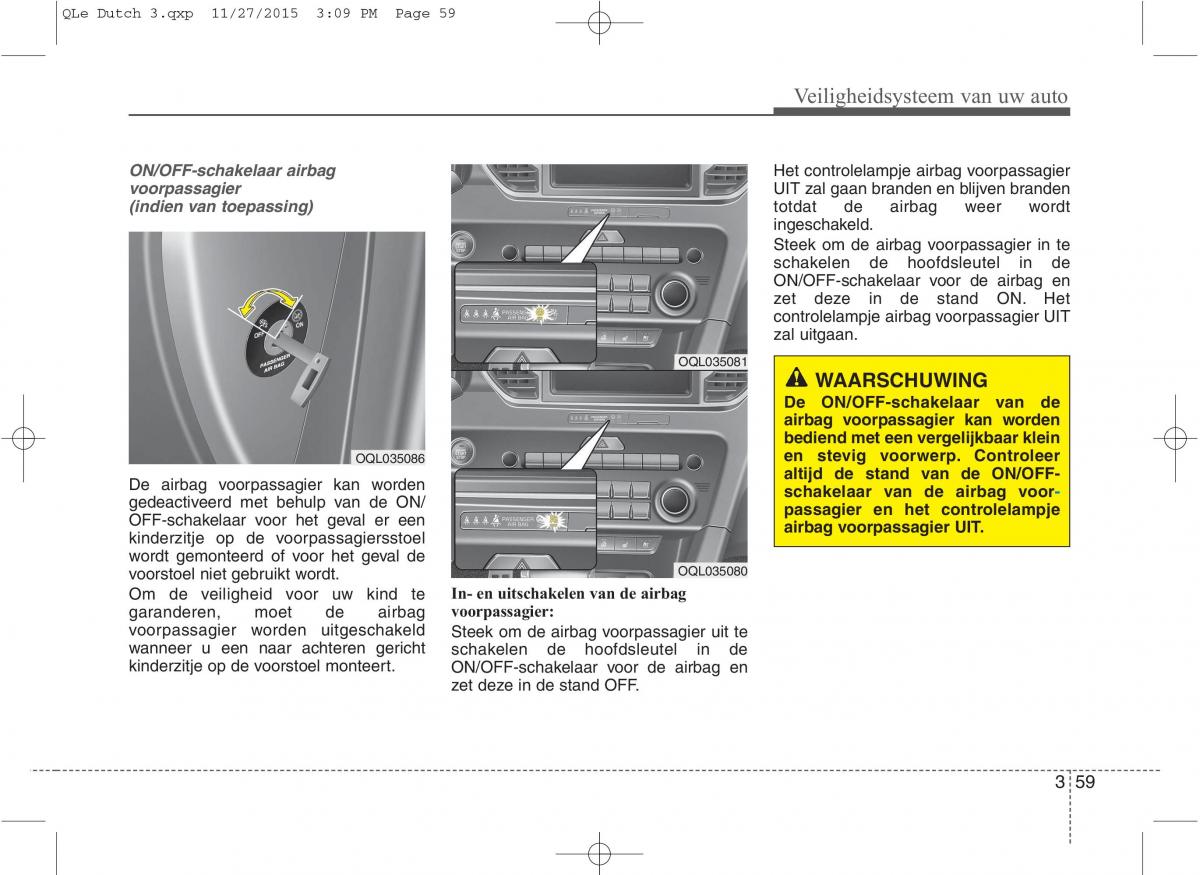 KIA Sportage IV handleiding / page 77