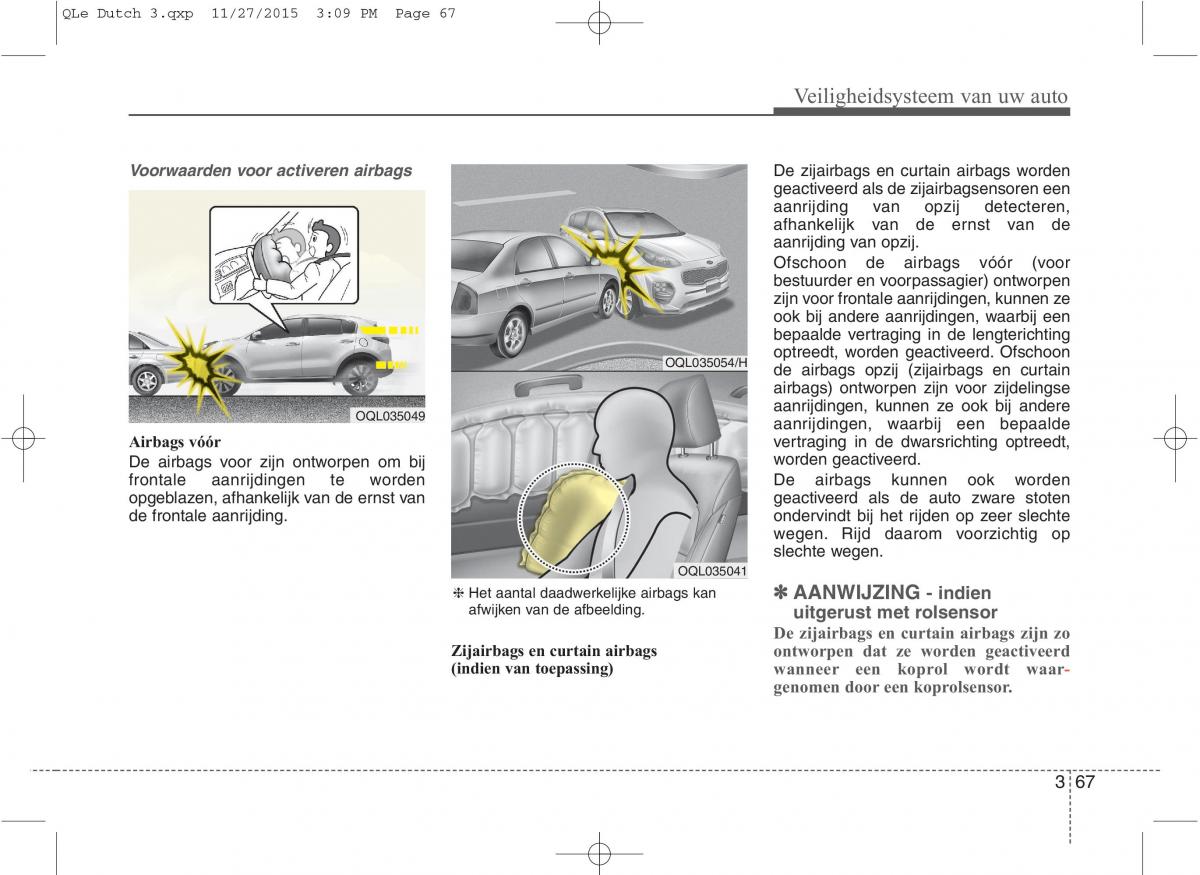 KIA Sportage IV handleiding / page 85