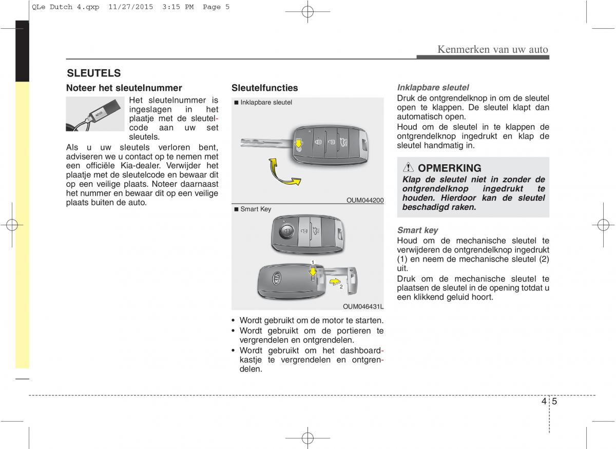 KIA Sportage IV handleiding / page 96