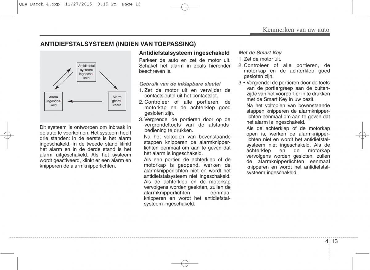 KIA Sportage IV handleiding / page 104