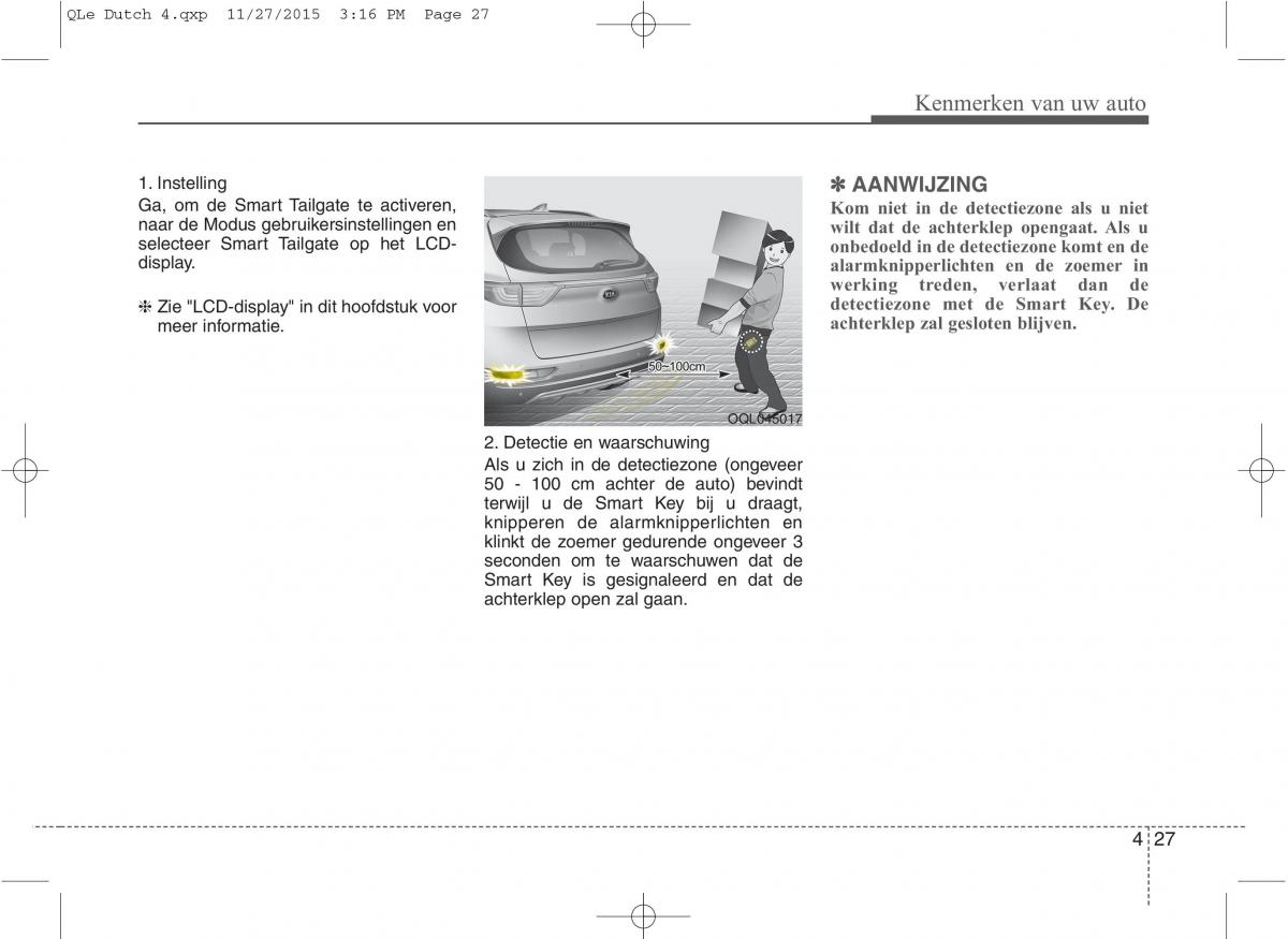 KIA Sportage IV handleiding / page 118